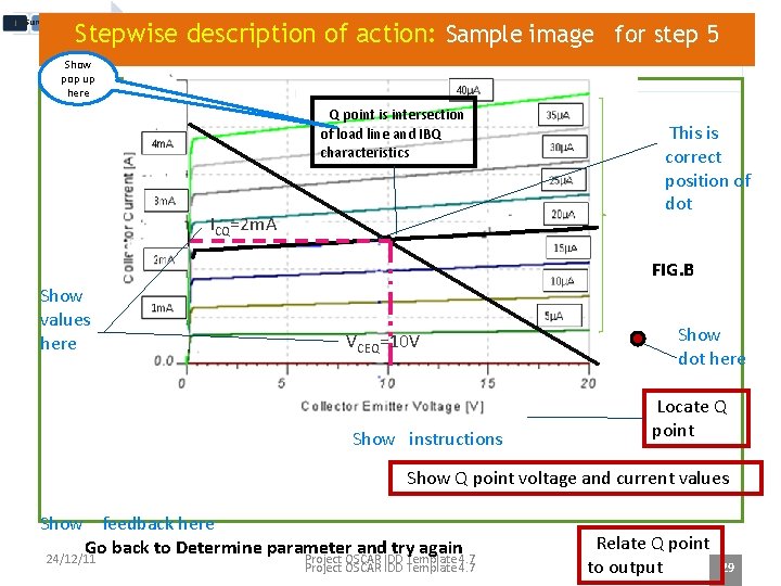 Measure IBQ Stepwise description of action: Sample image for step 5 Show pop up