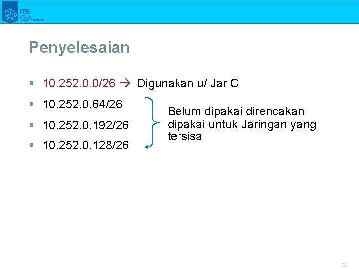 Penyelesaian § 10. 252. 0. 0/26 Digunakan u/ Jar C § 10. 252. 0.