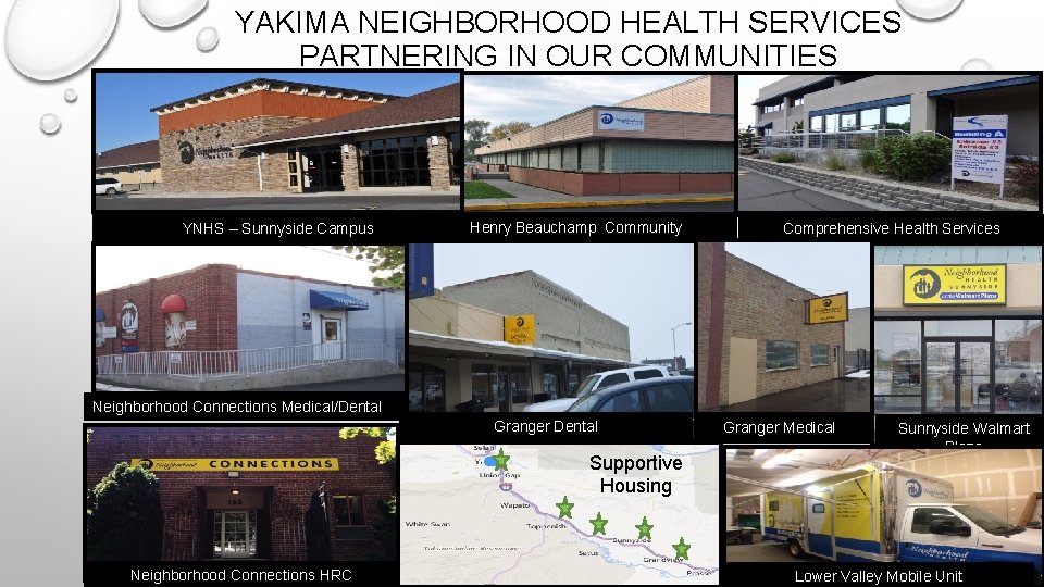 YAKIMA NEIGHBORHOOD HEALTH SERVICES PARTNERING IN OUR COMMUNITIES YNHS – Sunnyside Campus Henry Beauchamp