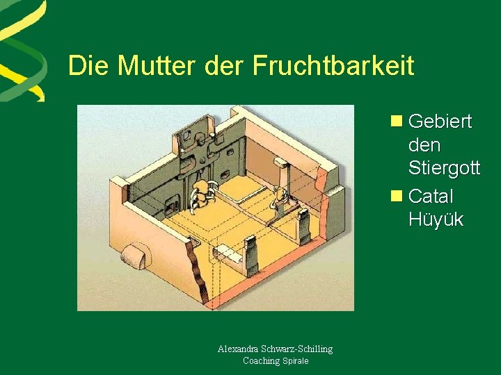 Die Mutter der Fruchtbarkeit n Gebiert den Stiergott n Catal Hüyük Alexandra Schwarz-Schilling Coaching