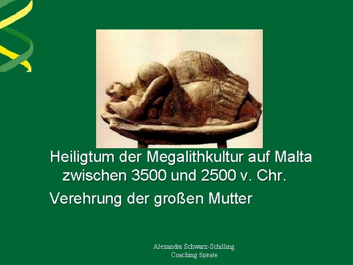 Heiligtum der Megalithkultur auf Malta zwischen 3500 und 2500 v. Chr. Verehrung der großen