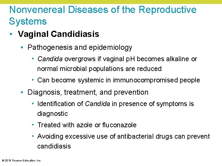 Nonvenereal Diseases of the Reproductive Systems • Vaginal Candidiasis • Pathogenesis and epidemiology •