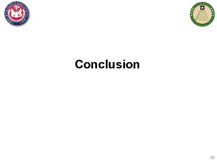 Conclusion 75 