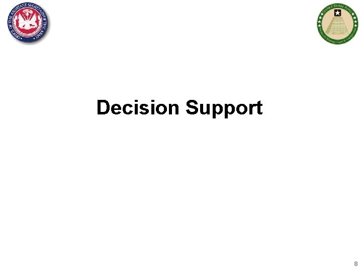 Decision Support 8 