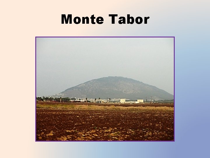 Monte Tabor 