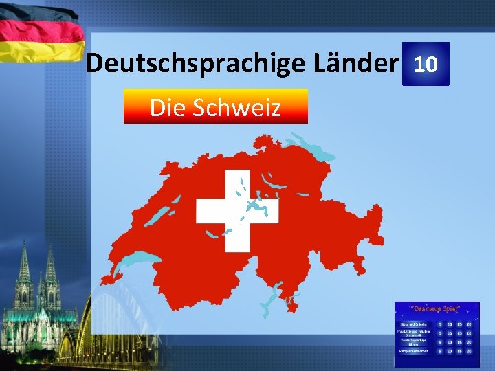 Deutschsprachige Länder 10 Die Schweiz 