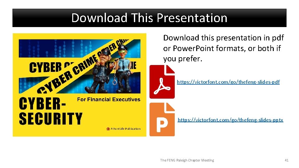 Download This Presentation Download this presentation in pdf or Power. Point formats, or both