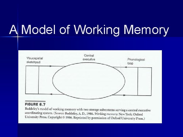 A Model of Working Memory 