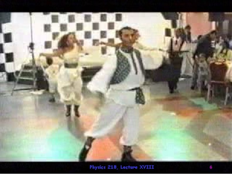 Physics 218, Lecture XVIII 6 