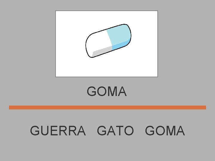 GOMA GUERRA GATO GOMA 