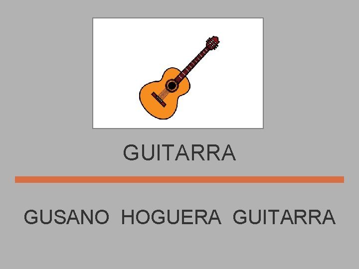 GUITARRA GUSANO HOGUERA GUITARRA 