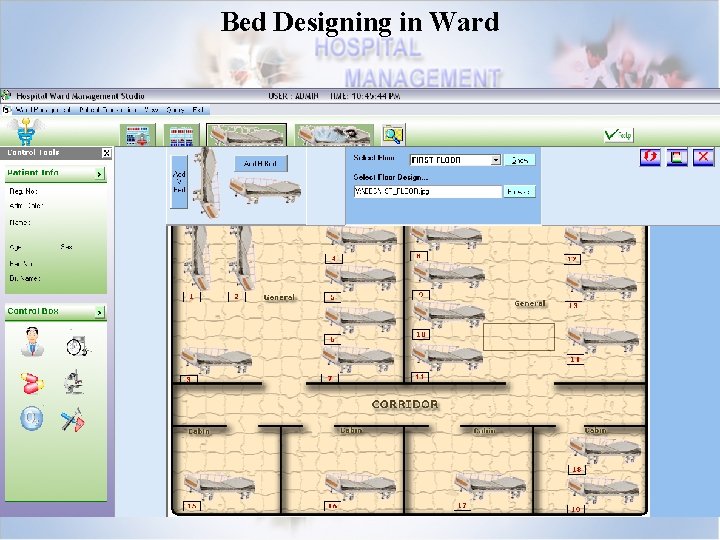 Bed Designing in Ward 