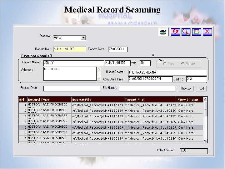 Medical Record Scanning 