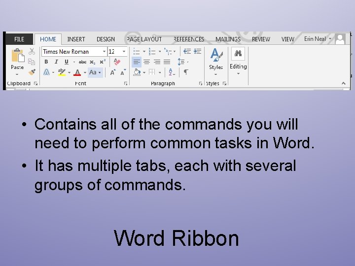  • Contains all of the commands you will need to perform common tasks