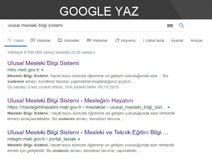 GOOGLE YAZ 