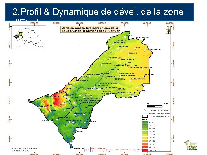 2. Profil & Dynamique de dével. de la zone d’Etude 