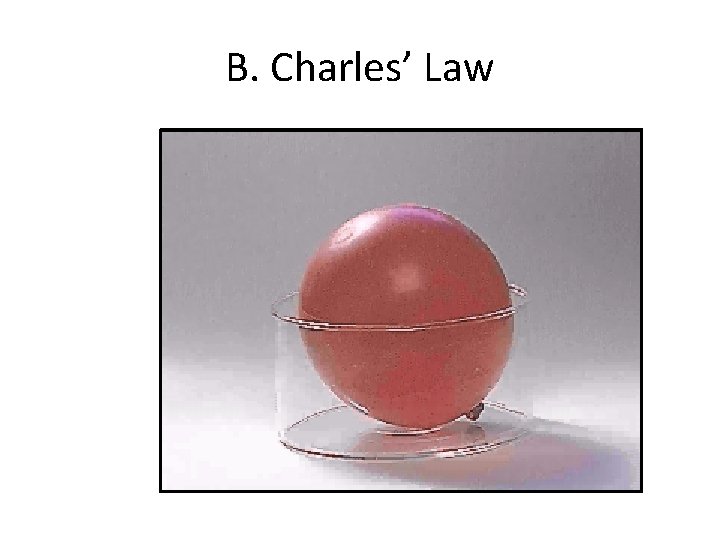 B. Charles’ Law 