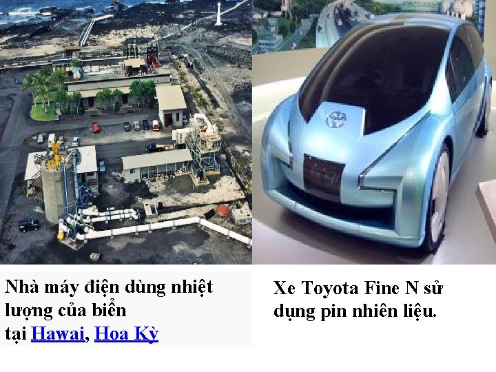 Nhà máy điện dùng nhiệt lượng của biển tại Hawai, Hoa Kỳ Xe Toyota