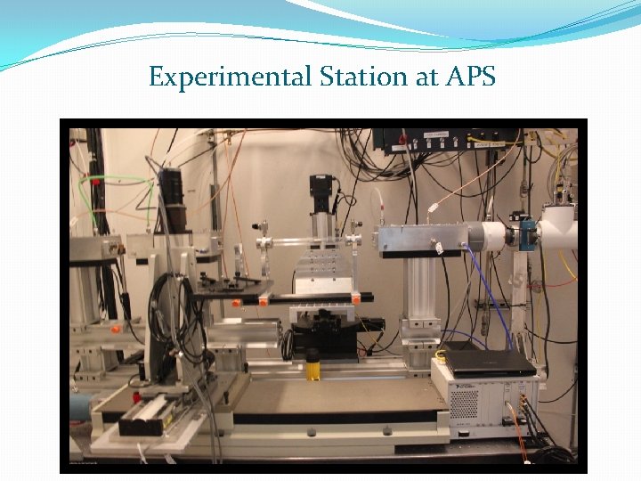 Experimental Station at APS 