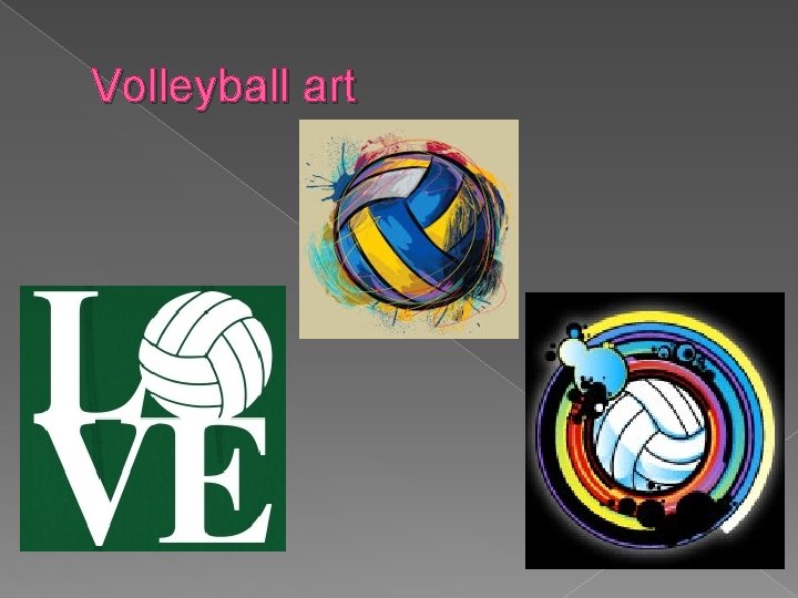 Volleyball art 
