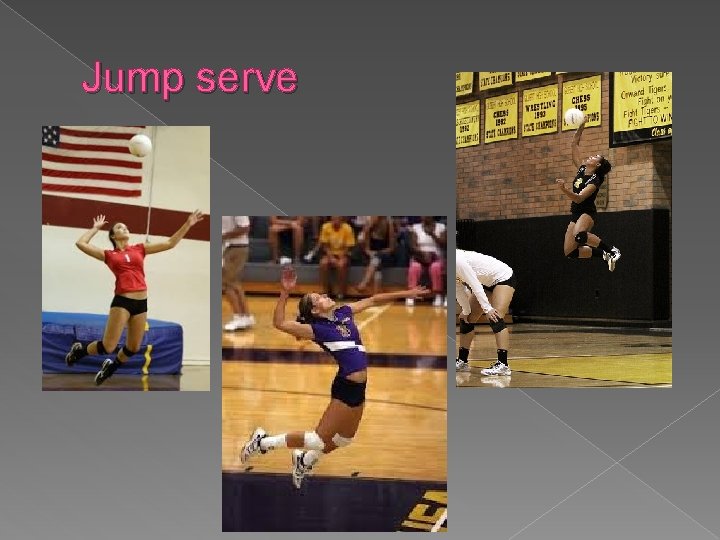 Jump serve 