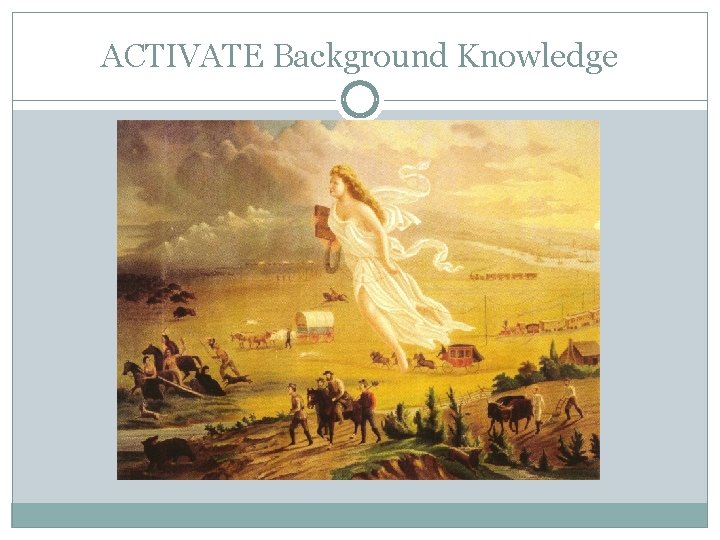 ACTIVATE Background Knowledge 