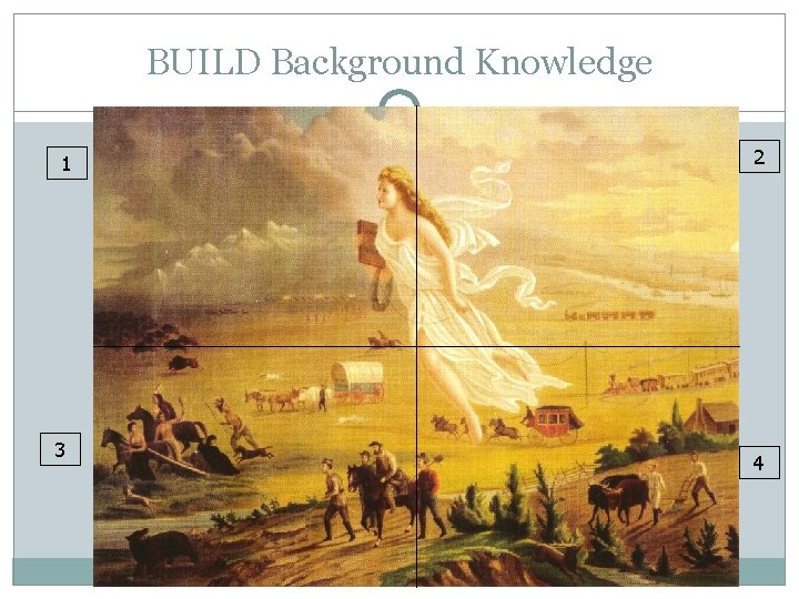 BUILD Background Knowledge 1 3 2 4 
