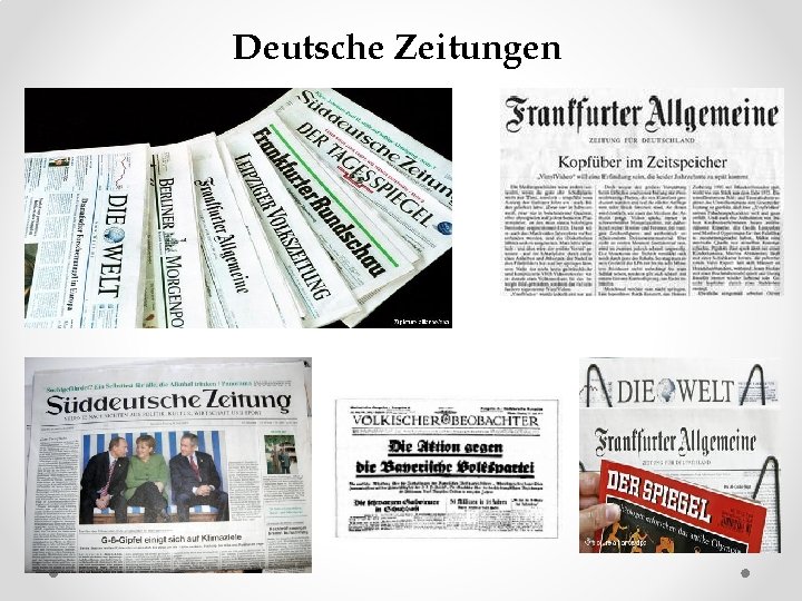 Deutsche Zeitungen 