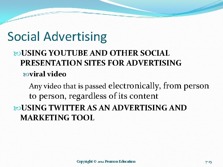 Social Advertising USING YOUTUBE AND OTHER SOCIAL PRESENTATION SITES FOR ADVERTISING viral video Any