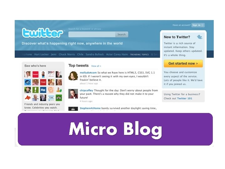 Micro Blog 