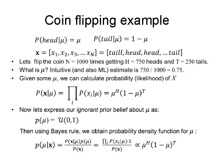 Coin flipping example 