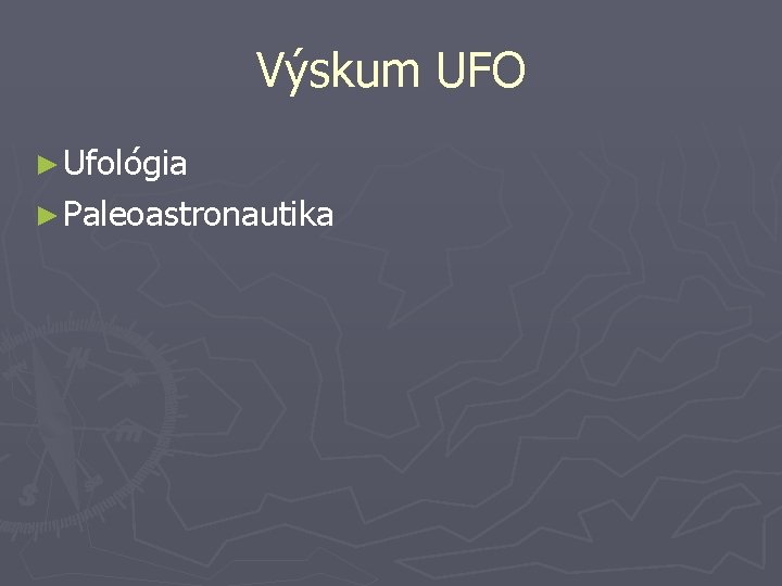 Výskum UFO ► Ufológia ► Paleoastronautika 