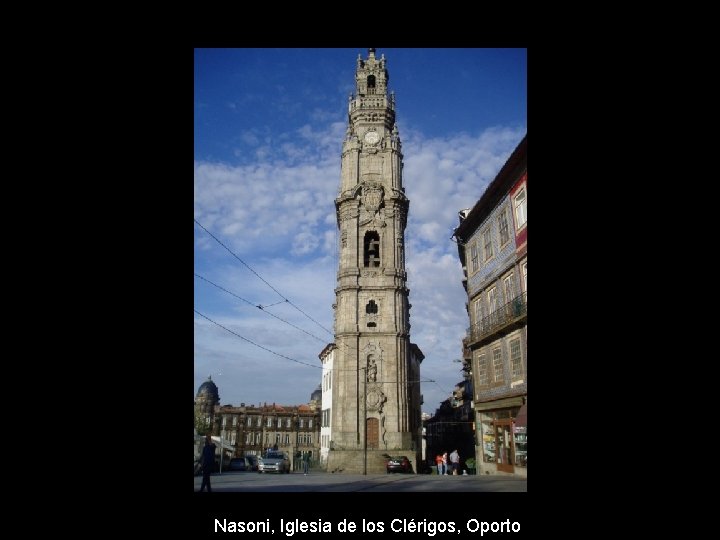 Nasoni, Iglesia de los Clérigos, Oporto 