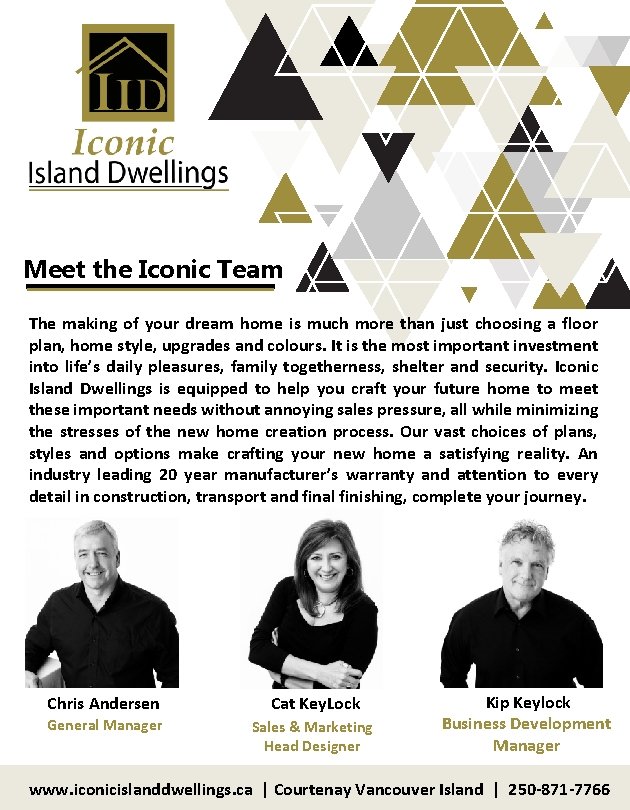 Meet the Iconic Team The making of your dream home is much more than