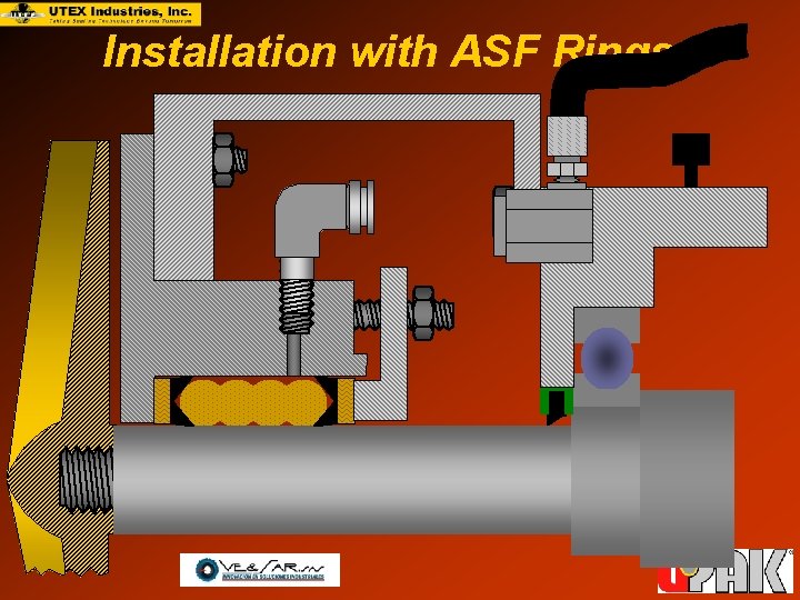 Installation with ASF Rings 