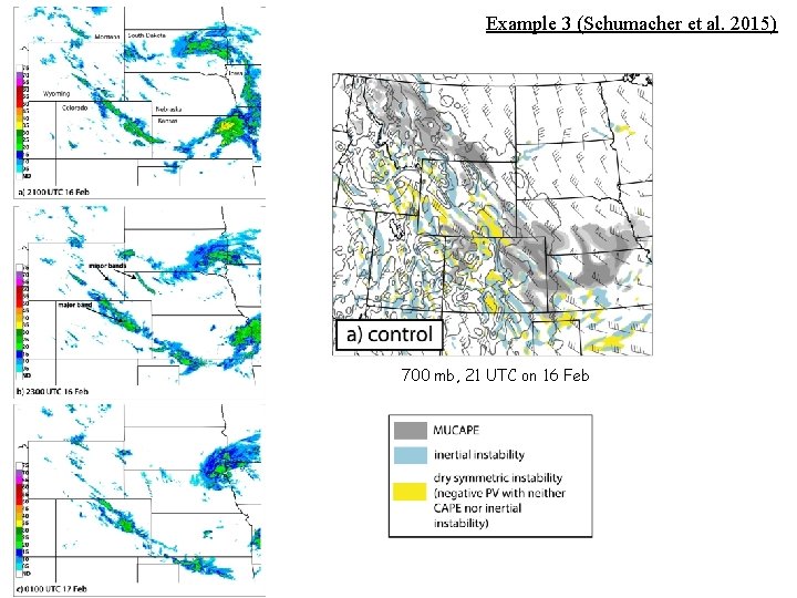 Example 3 (Schumacher et al. 2015) 700 mb, 21 UTC on 16 Feb 