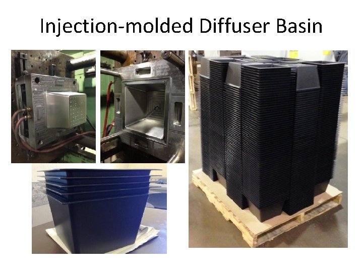 Injection-molded Diffuser Basin 