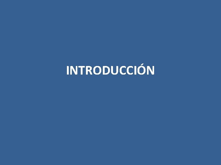 INTRODUCCIÓN 