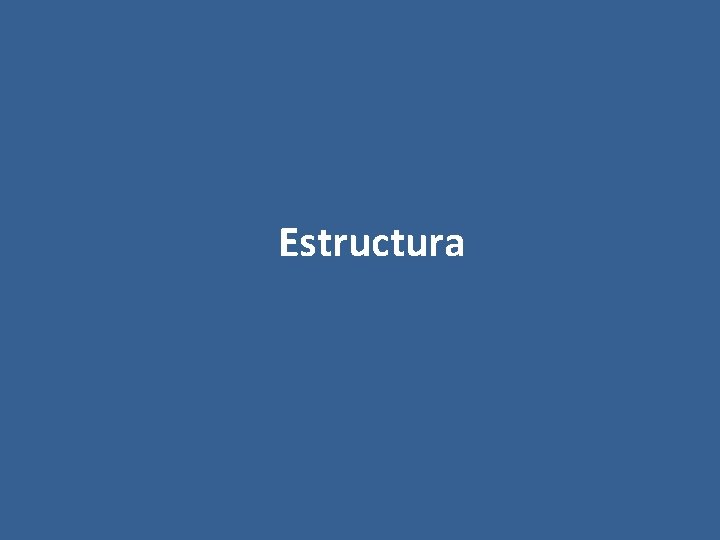 Estructura 