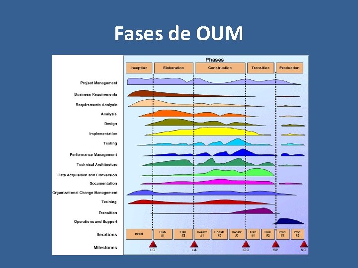 Fases de OUM 