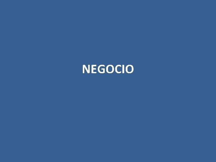 NEGOCIO 