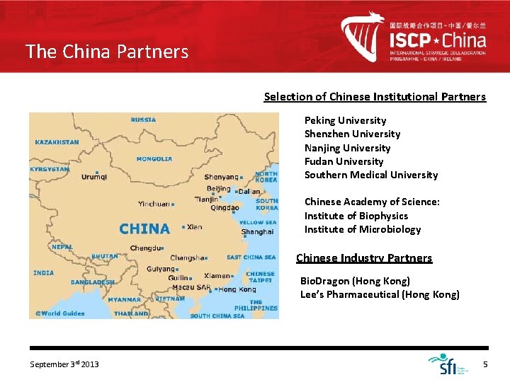 The China Partners Selection of Chinese Institutional Partners Peking University Shenzhen University Nanjing University