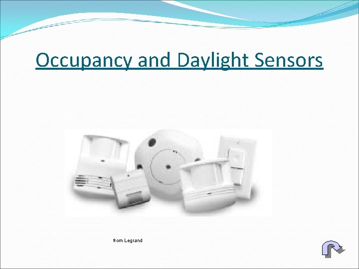 Occupancy and Daylight Sensors from Legrand 