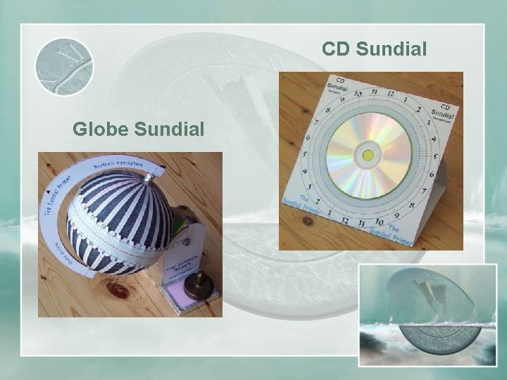 CD Sundial Globe Sundial 