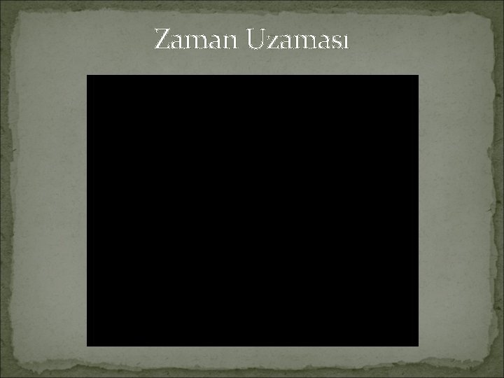 Zaman Uzaması 