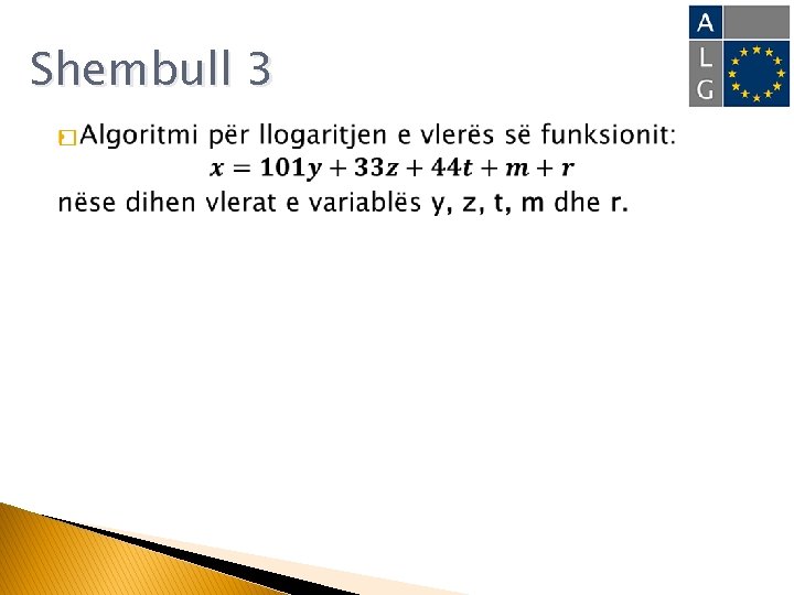 Shembull 3 � 