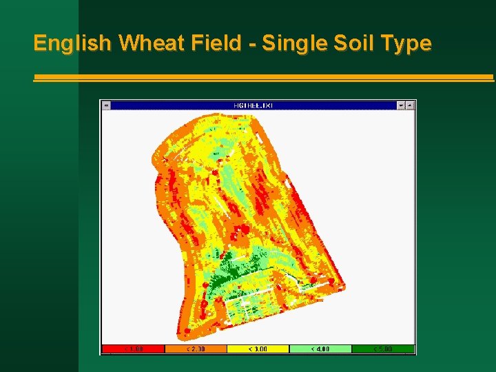English Wheat Field - Single Soil Type English Wheat Field - Single Soil Type