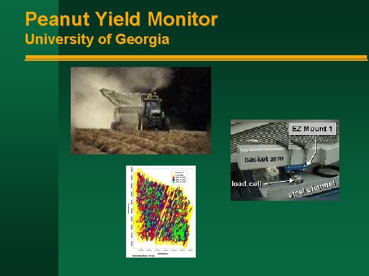 Peanut Yield Monitor University of Georgia 