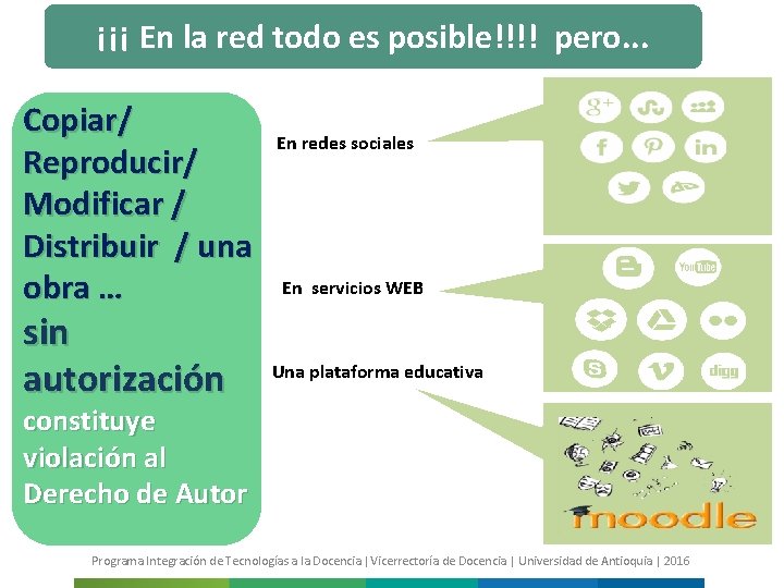 ¡¡¡ En la red todo es posible!!!! pero. . . Copiar/ Reproducir/ Modificar /