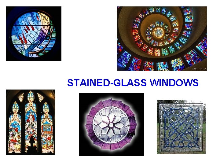 STAINED-GLASS WINDOWS 